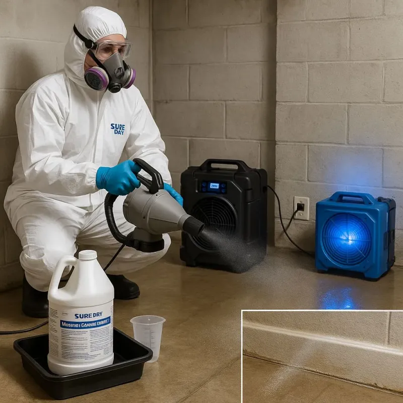 Sanitization and Odor Removal process in Washington County, VT