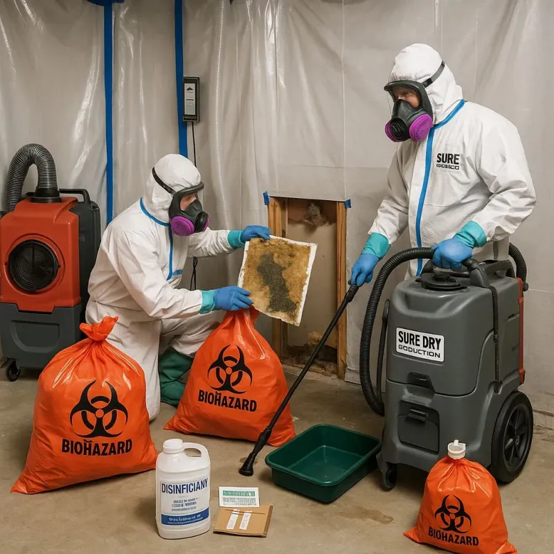 Contaminated Water Handling Protocols process in Washington County, VT